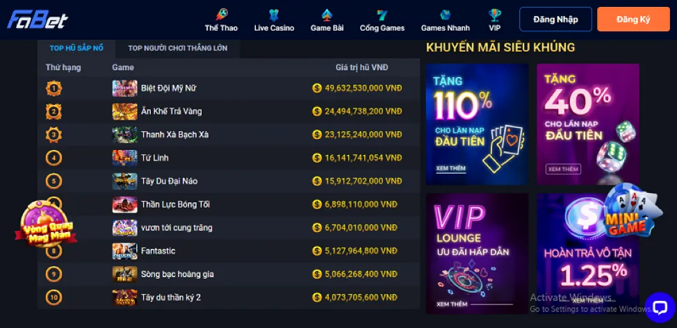 Xử lý sự cố đăng nhập go789